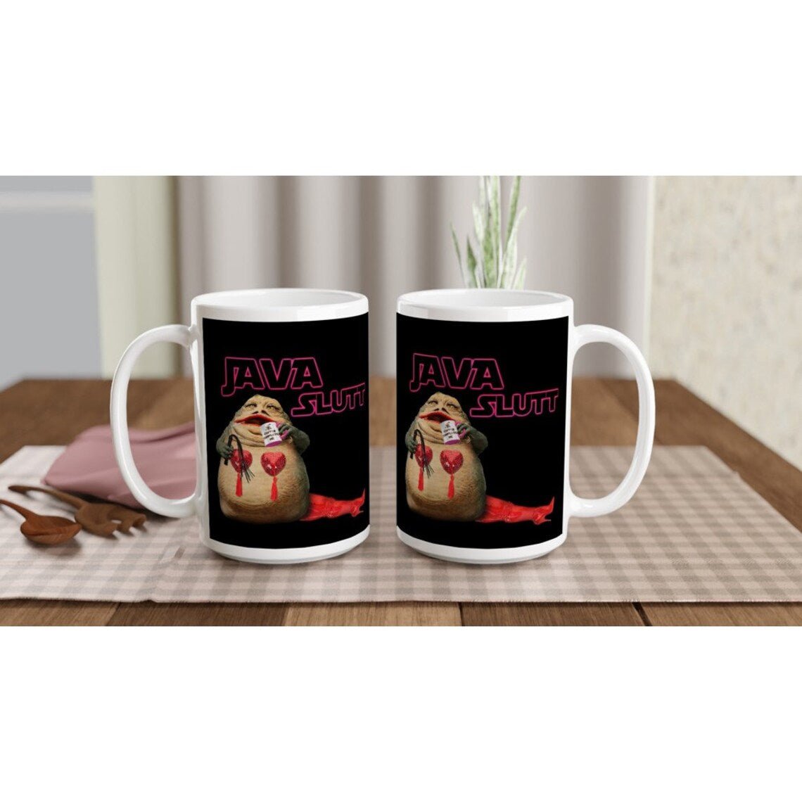 Java The Slutt Coffee Mug - Jabbatheslut