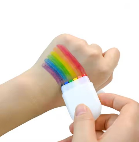 Rainbow Flag Pride Body Paint - Six Color - Jabbatheslut
