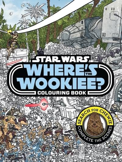 Star Wars Where's The Wookie Coloring Book - Jabbatheslut